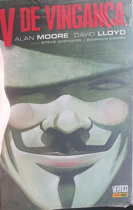 V de Vingança - Capa Dura