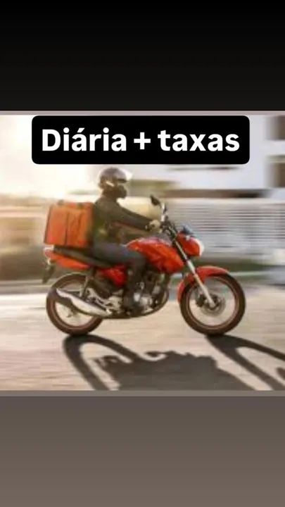 Vaga para motoboy fixo + diária + taxas