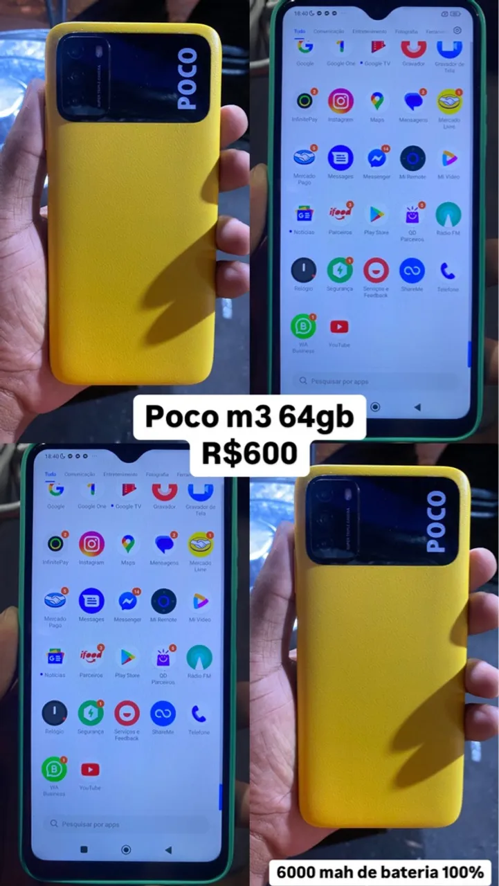 Poco M3 64gb *55