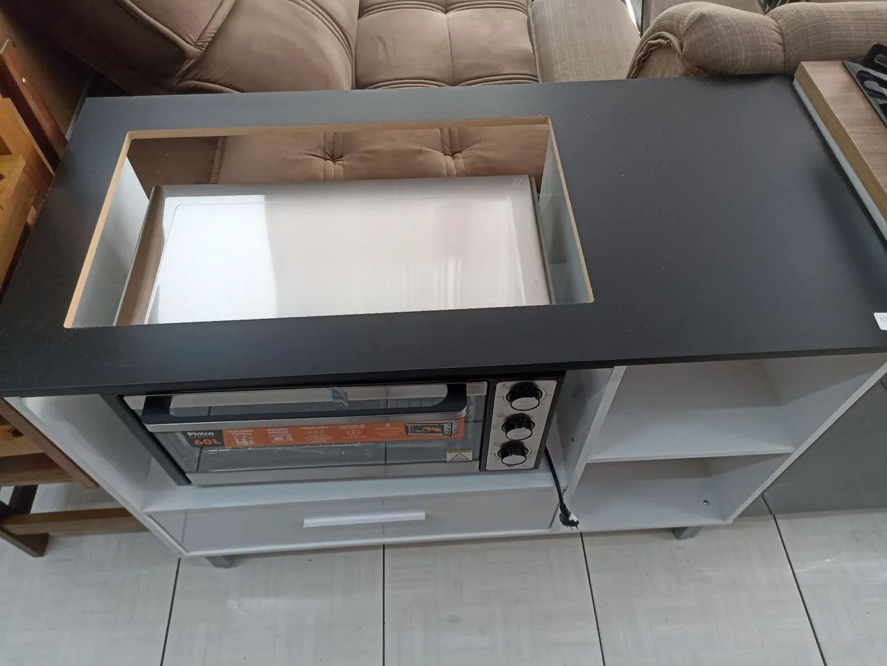 Armário de Cozinha com Forno e Cooktop 5 bocas  - Foto 3