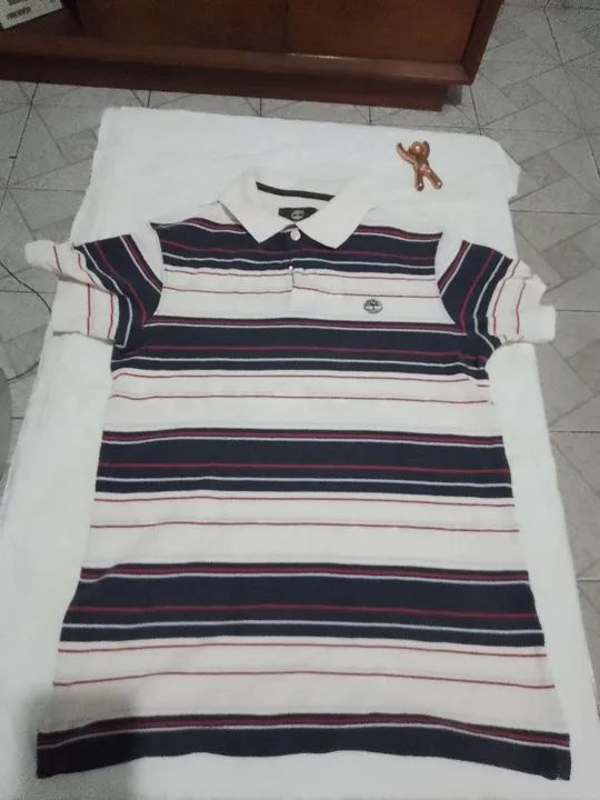Camisa Polo Listrada Timberland  P. Importada - Foto 3