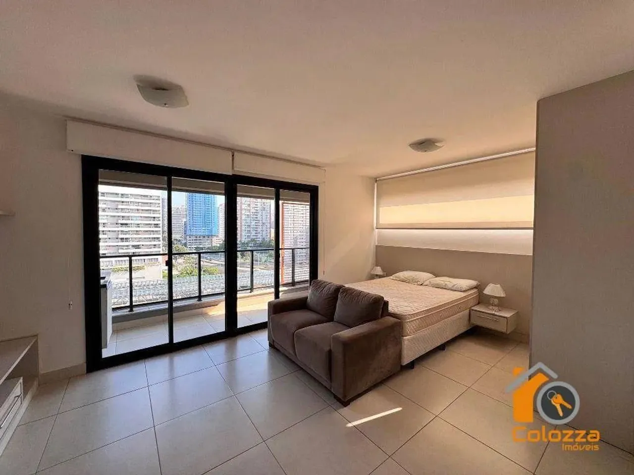 Studio com 1 dormitório para alugar, 39 m² Condominio Estação Gabriele