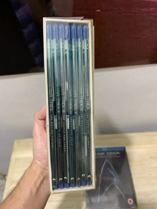 Blu-ray Star Trek Motion Picture Collection Jornada nas Estrelas NOVO - Foto 4