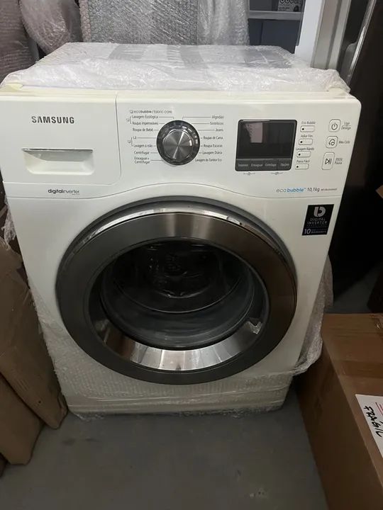 Máquina de Lavar Samsung Eco Bubble 10kg - Digital Inverter