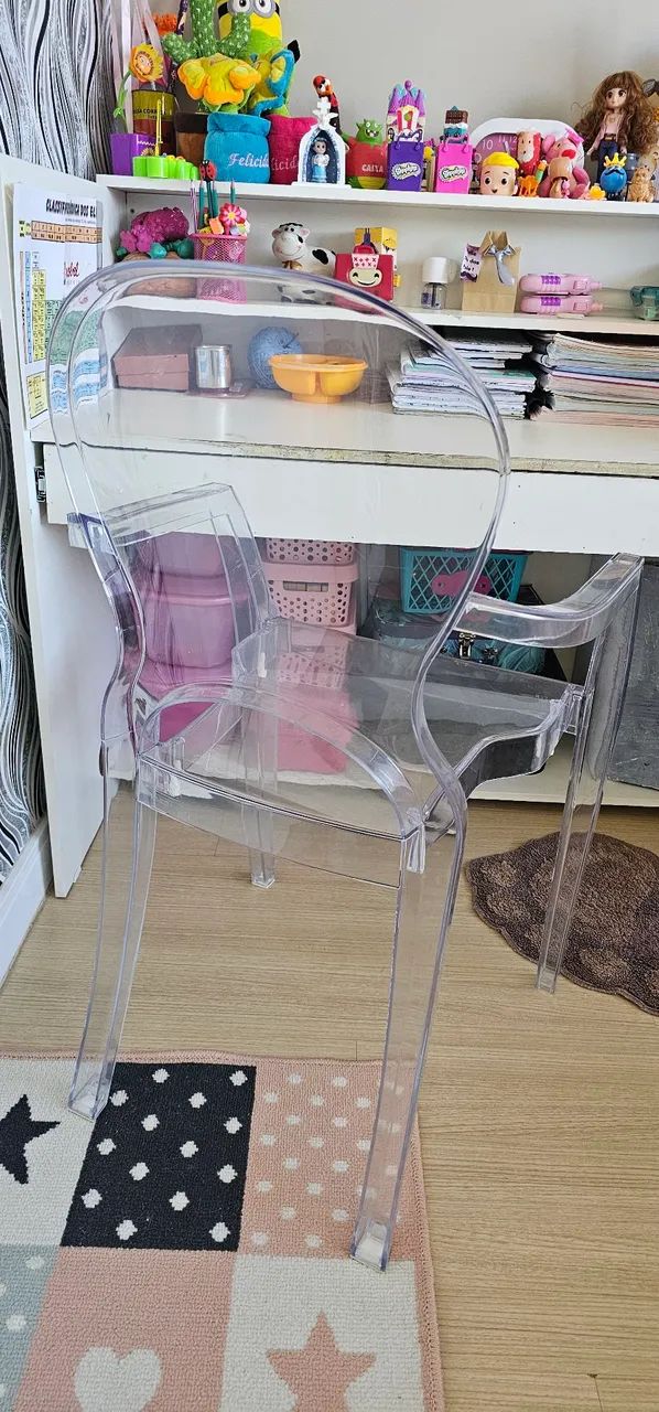 2 Cadeiras poltronas de Acrílico  - Foto 3