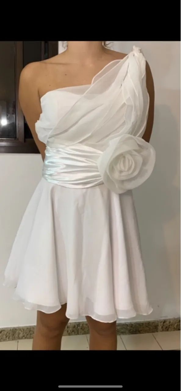 Vestido de noiva branco com 2 saias - Foto 2