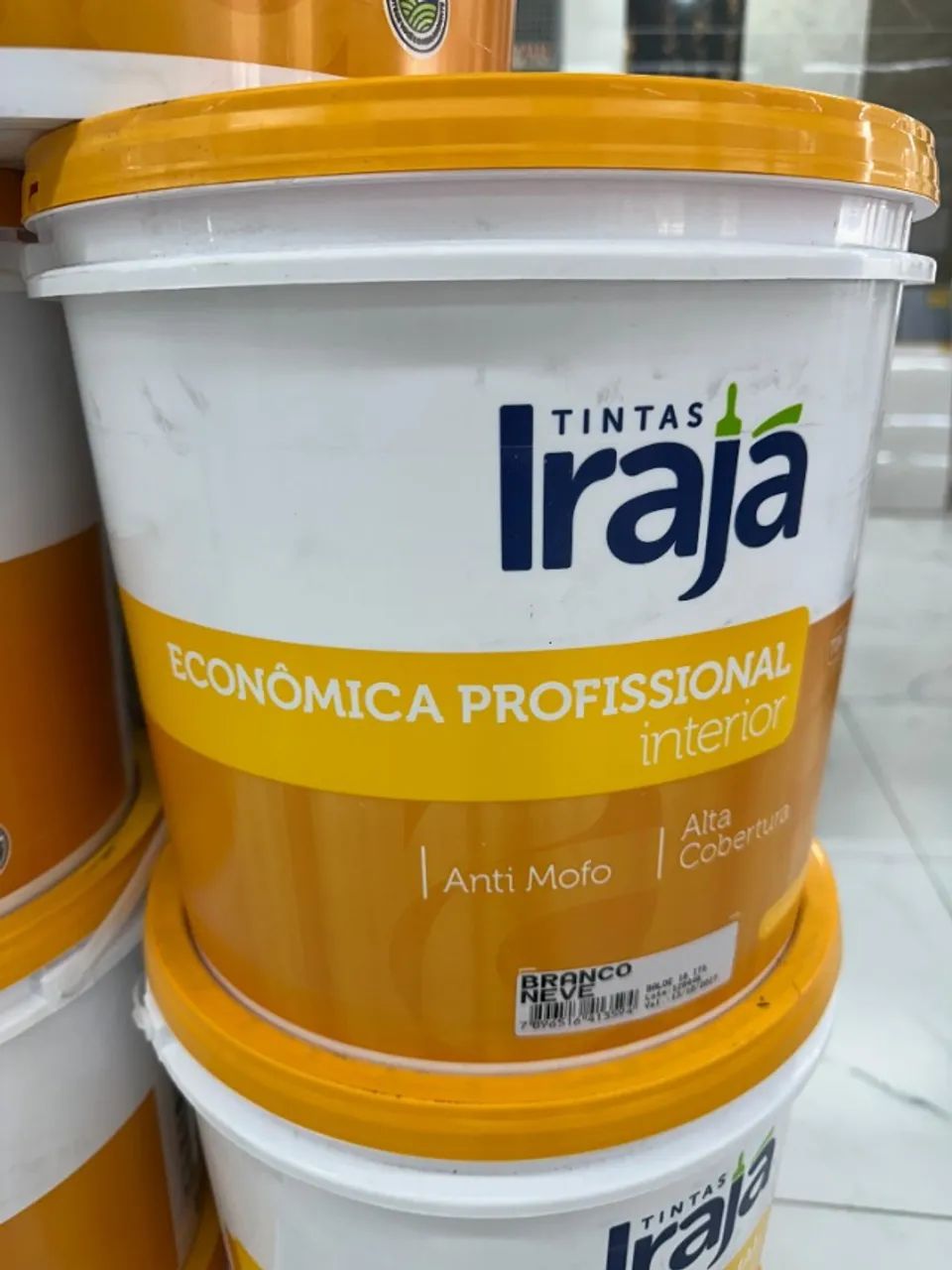 Tinta Branco Neve Balde 16 LTS