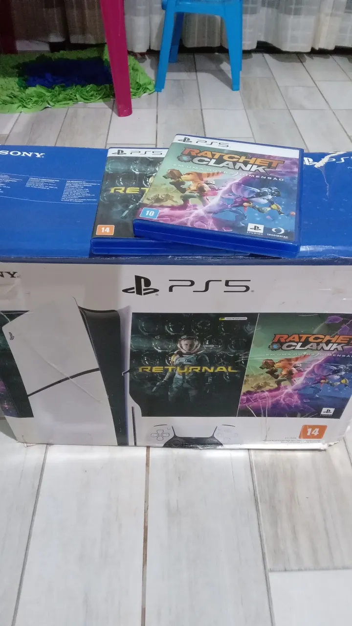 Playstation 5 (PS5) Novo + Jogos