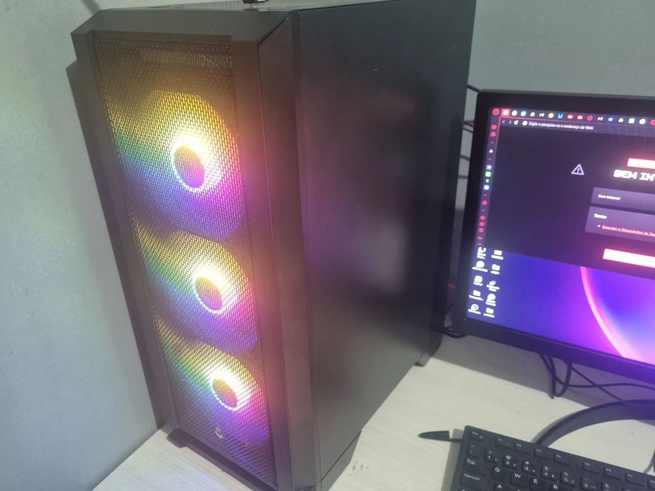 PC Gamer ryzen 5 4600g, 16gb RAM