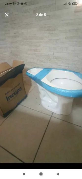 Vaso sanitário caixa acoplada  - Foto 2