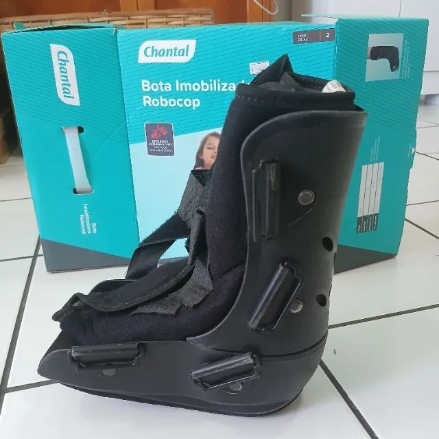 Bota imobilizadora infantil Robocop Chantal