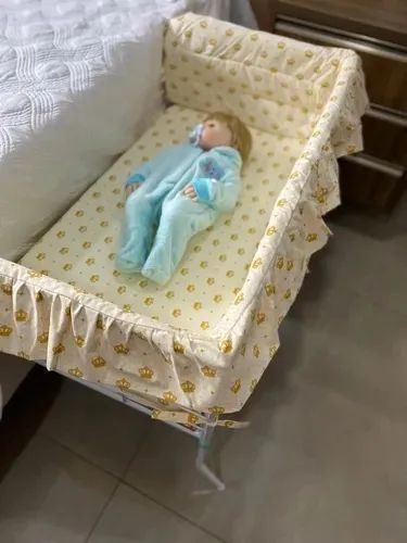 Berço aclopado na cama - Foto 3