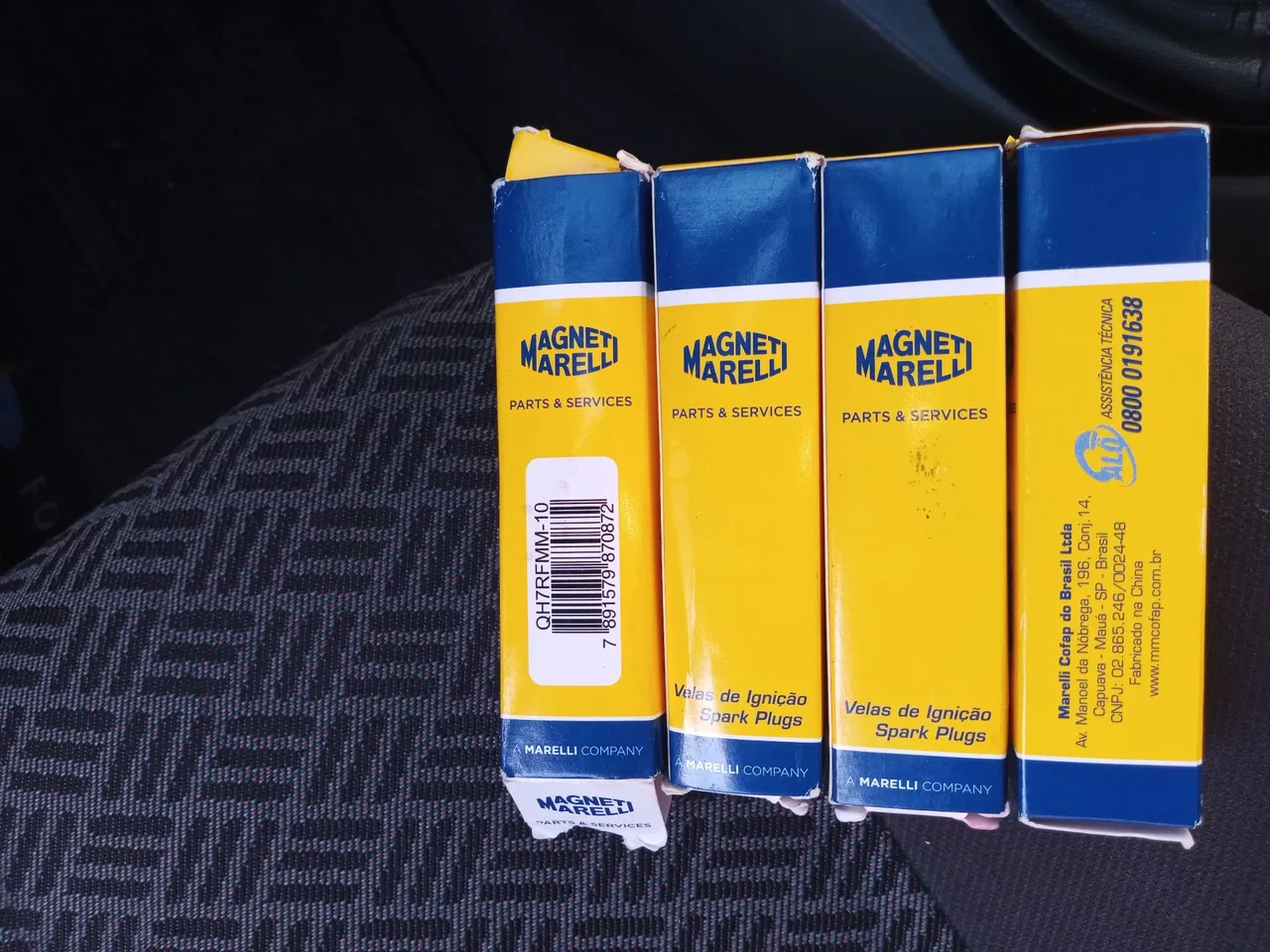 Velas de Ignição Magneti Marelli - 4 Peças