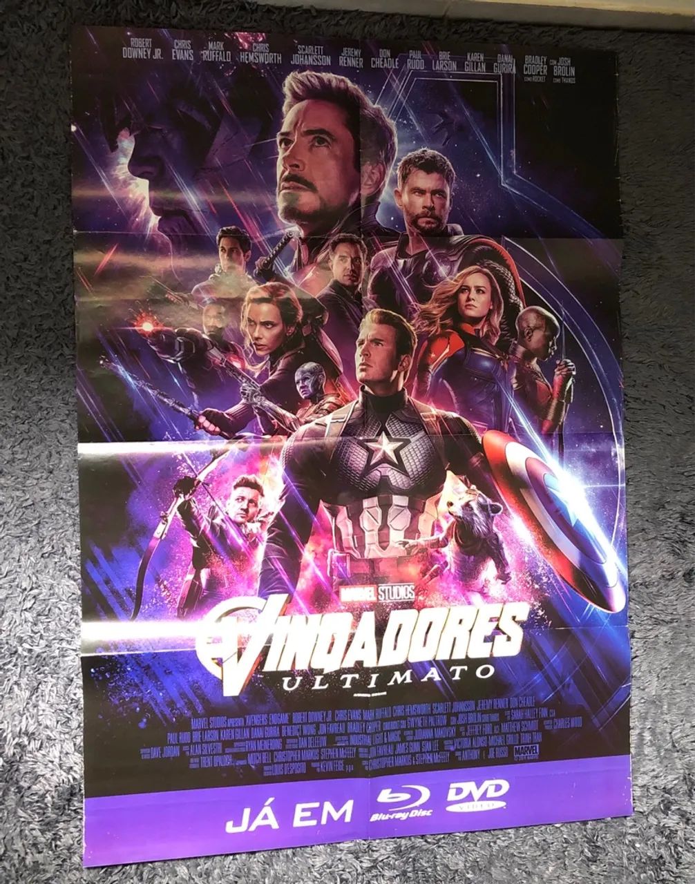 Pôster Vingadores Ultimato 