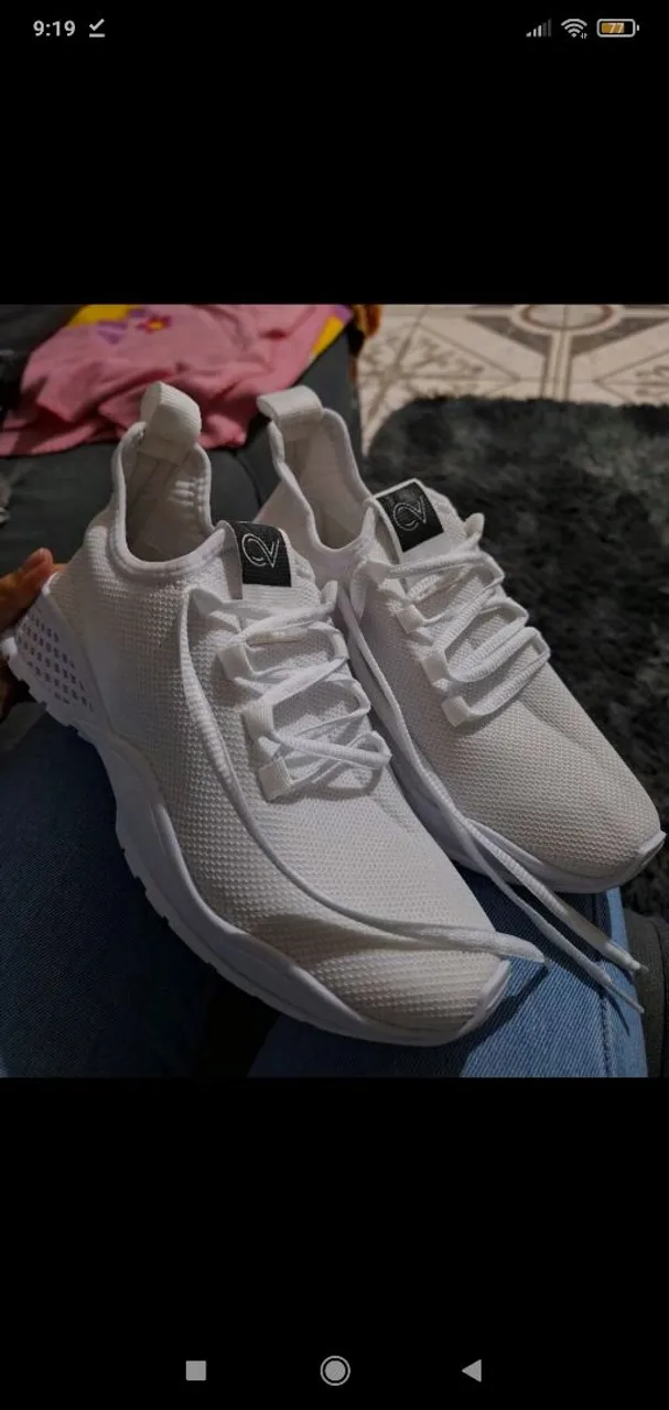 Tênis Casual Branco Feminino/masculino