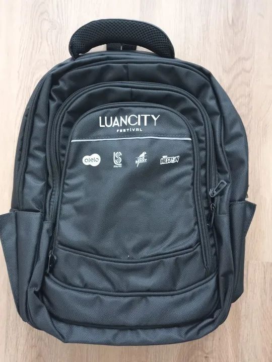 Mochila Preta Luancity - Nova - Foto 2