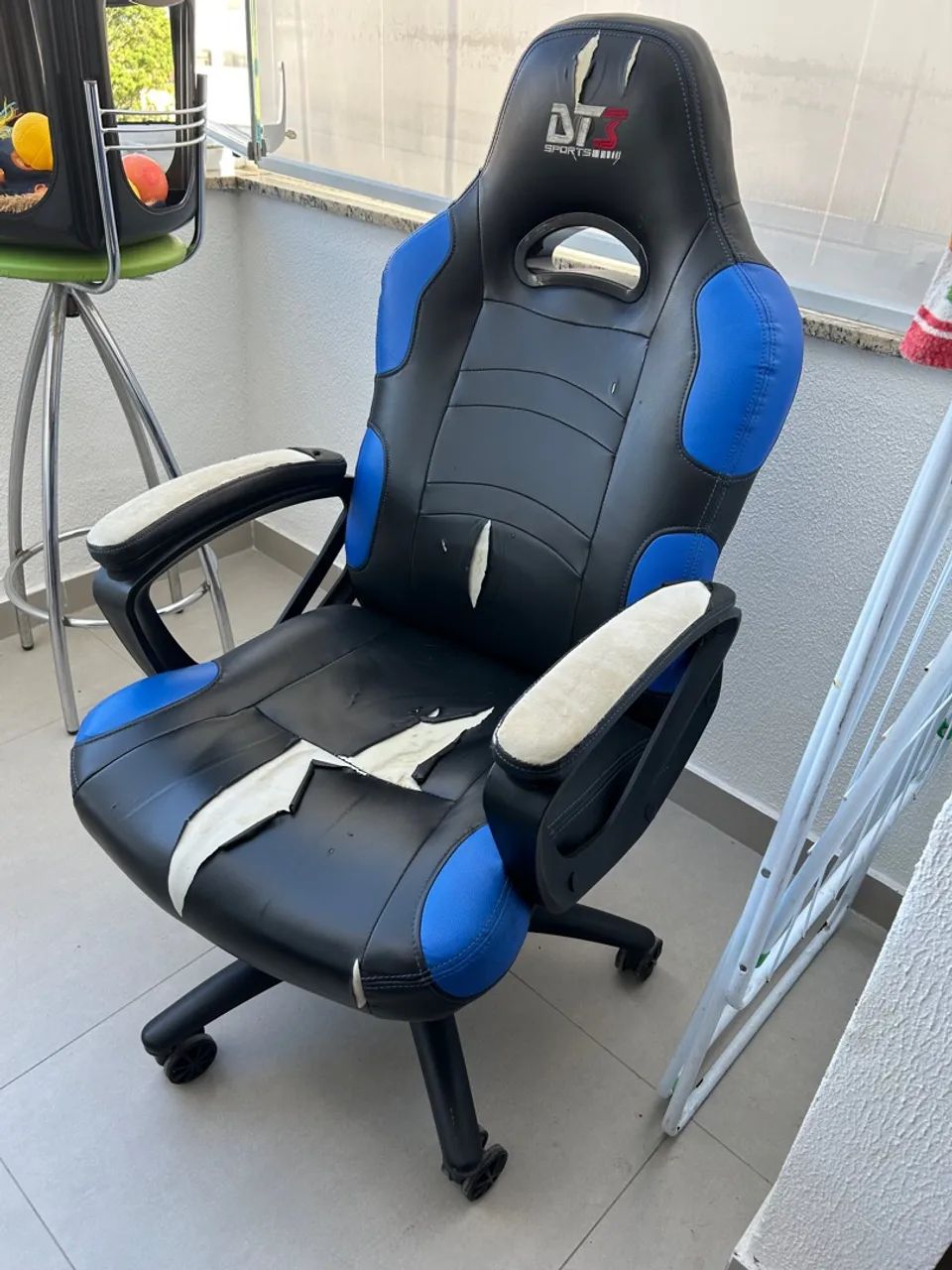 Cadeira gamer avariada  - Foto 5