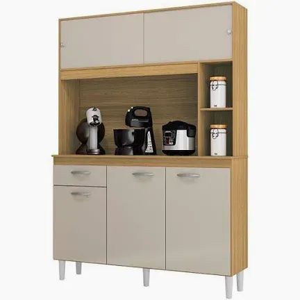 Armário de Cozinha Off White 
