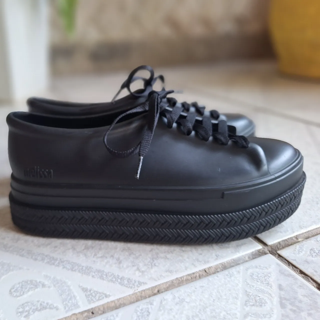 Tênis Melissa Preto Plataforma
