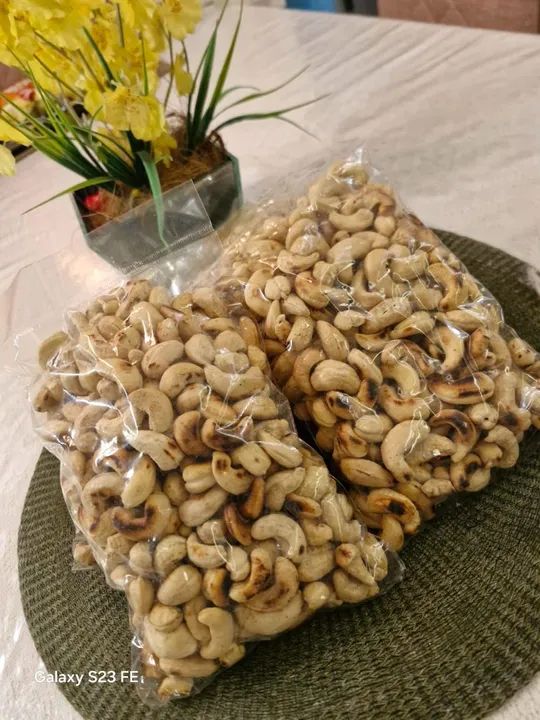 Castanhas assadas e crocantes 500g