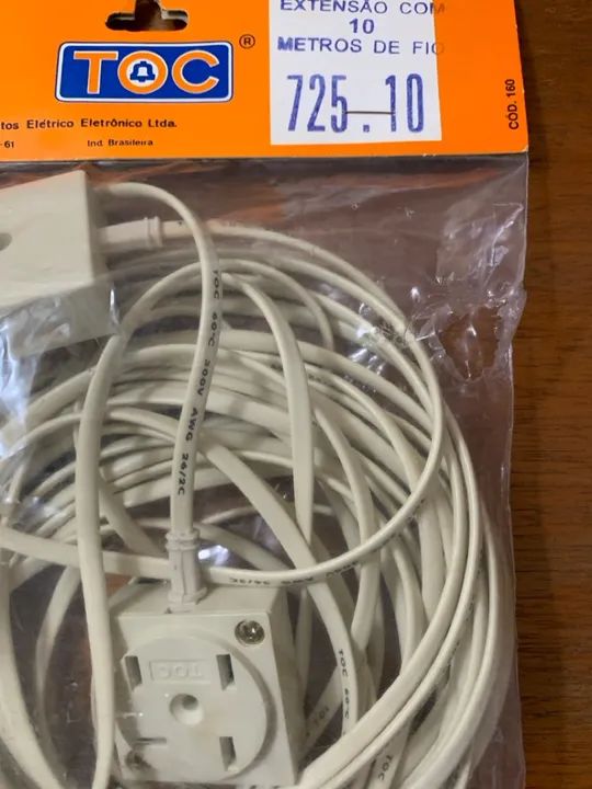 Cabo Extensão Telefone (10 metros)