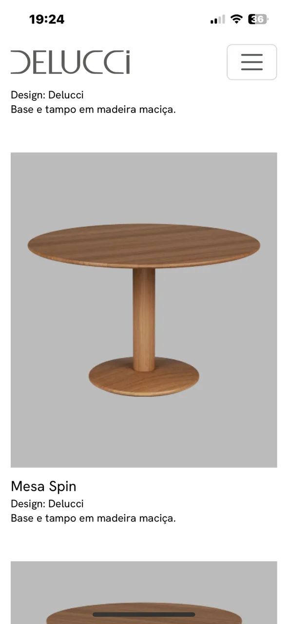 Mesa de Madeira e cadeiras maciça 