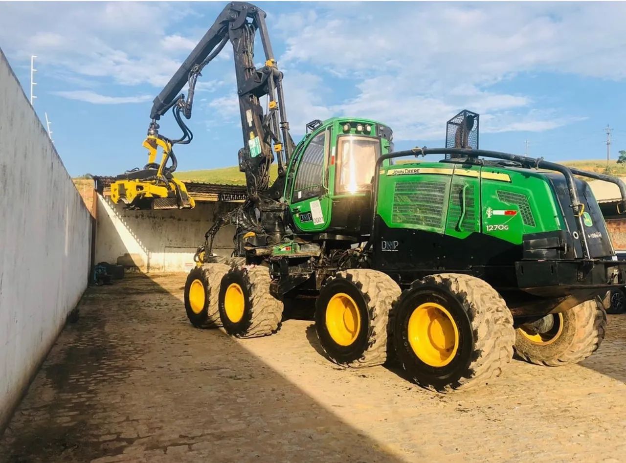 John Deere 1270G 8x8 com Cabeçote Waratah 215 - Foto 6