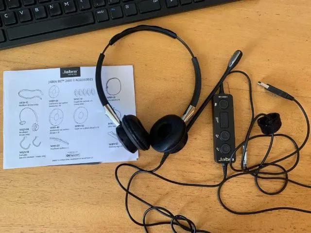 Headset Jabra Biz 2400ii USB Ms
