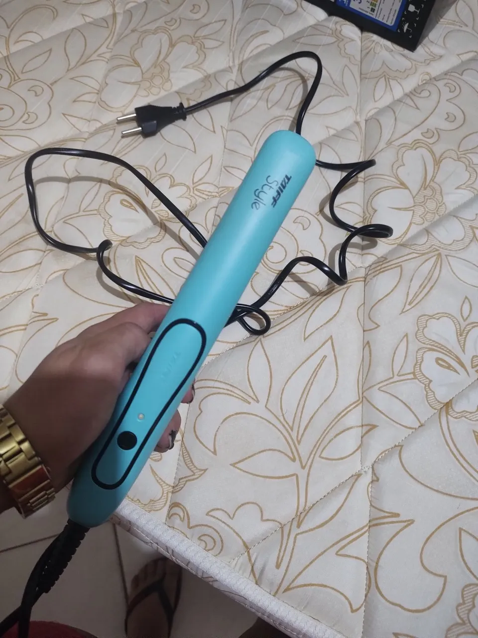 Prancha de Cabelo Taiff Azul
