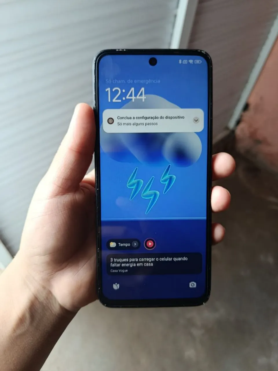 Redmi 12 8 memória ram e 256 gigas acompanha nota fiscal