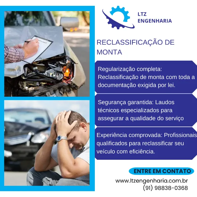 Engenheiro Mecânico Especialista em Reclassificação de Monta