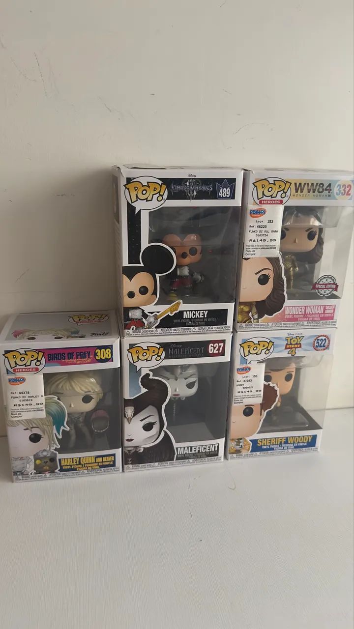 Vendo 5 FUNKO POPS