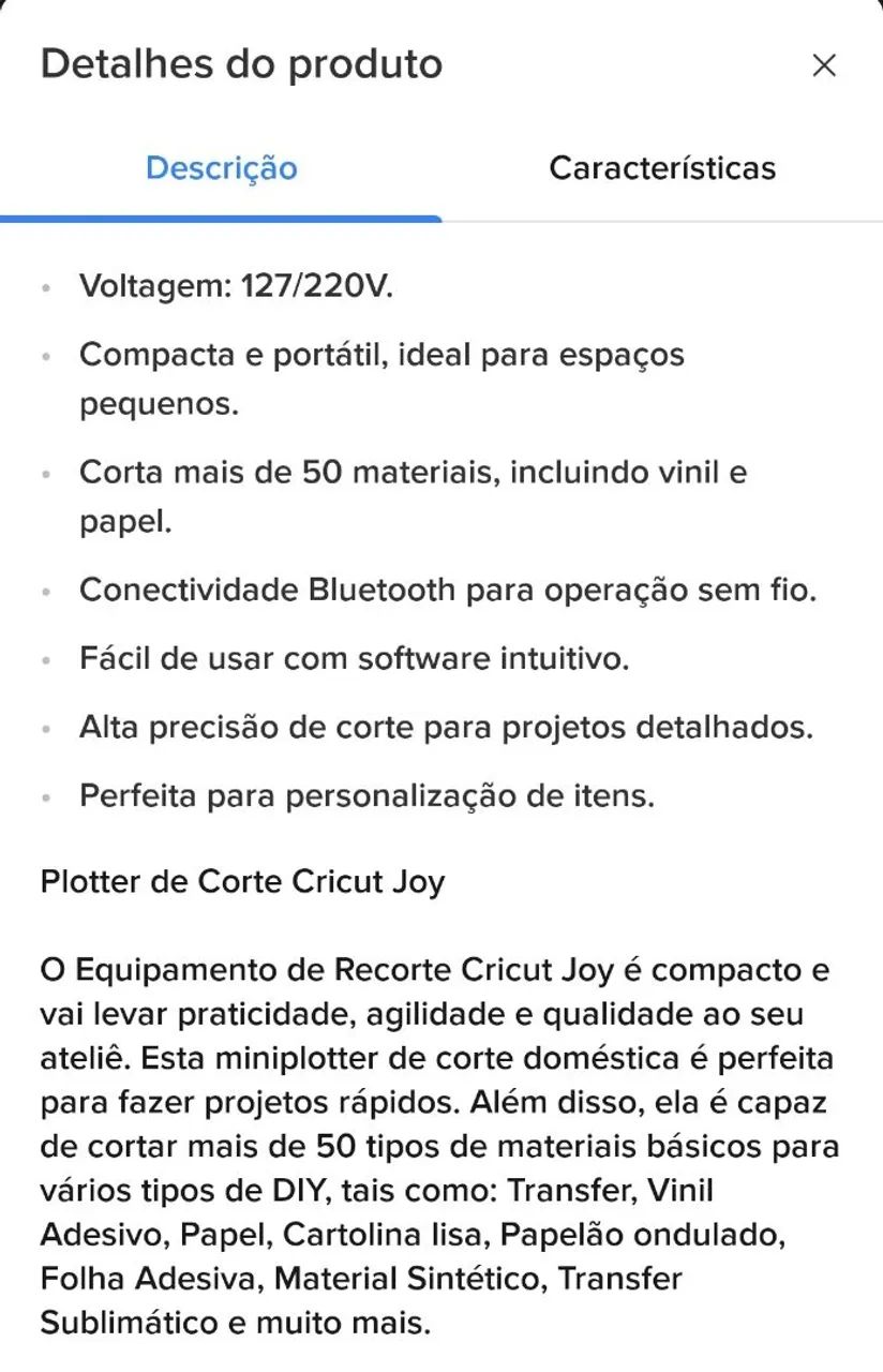 Plotter de Corte Cricut Joy - Foto 4