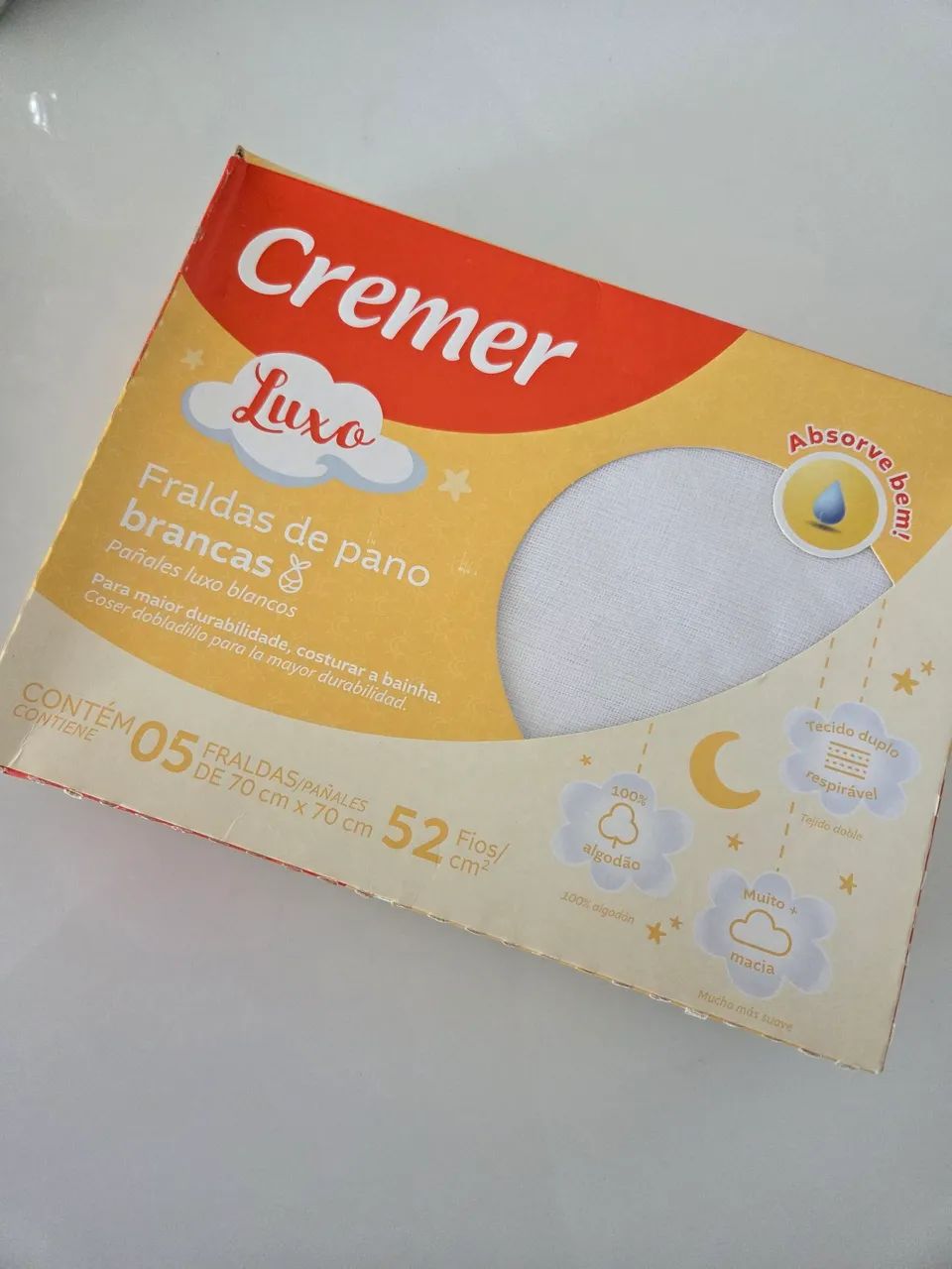 Fralda creme luxo  - Foto 2