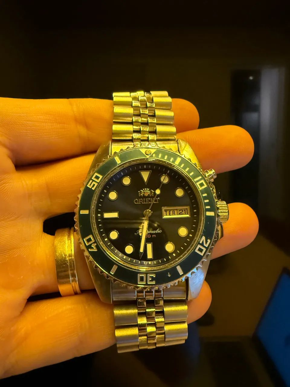 ORIENT MOD. SUBMARINER 42mm AZUL - Foto 3
