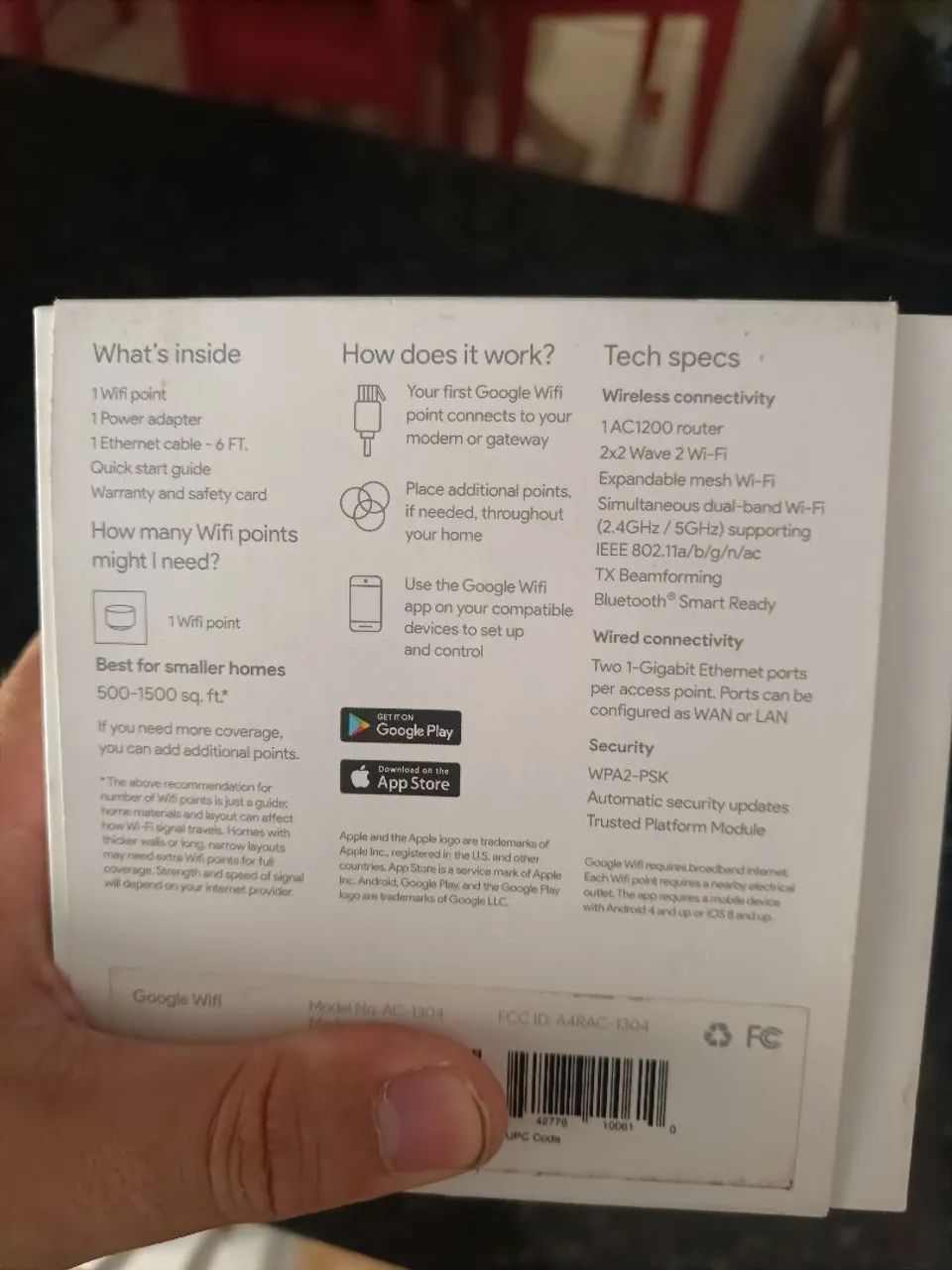 Google WIFI Roteador de alto desempenho - Foto 3