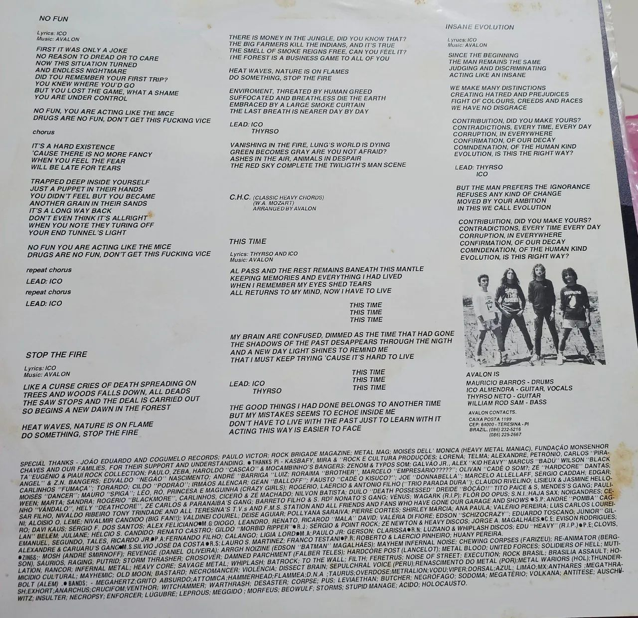 Vinil Megahertz split com Avalon - Foto 3