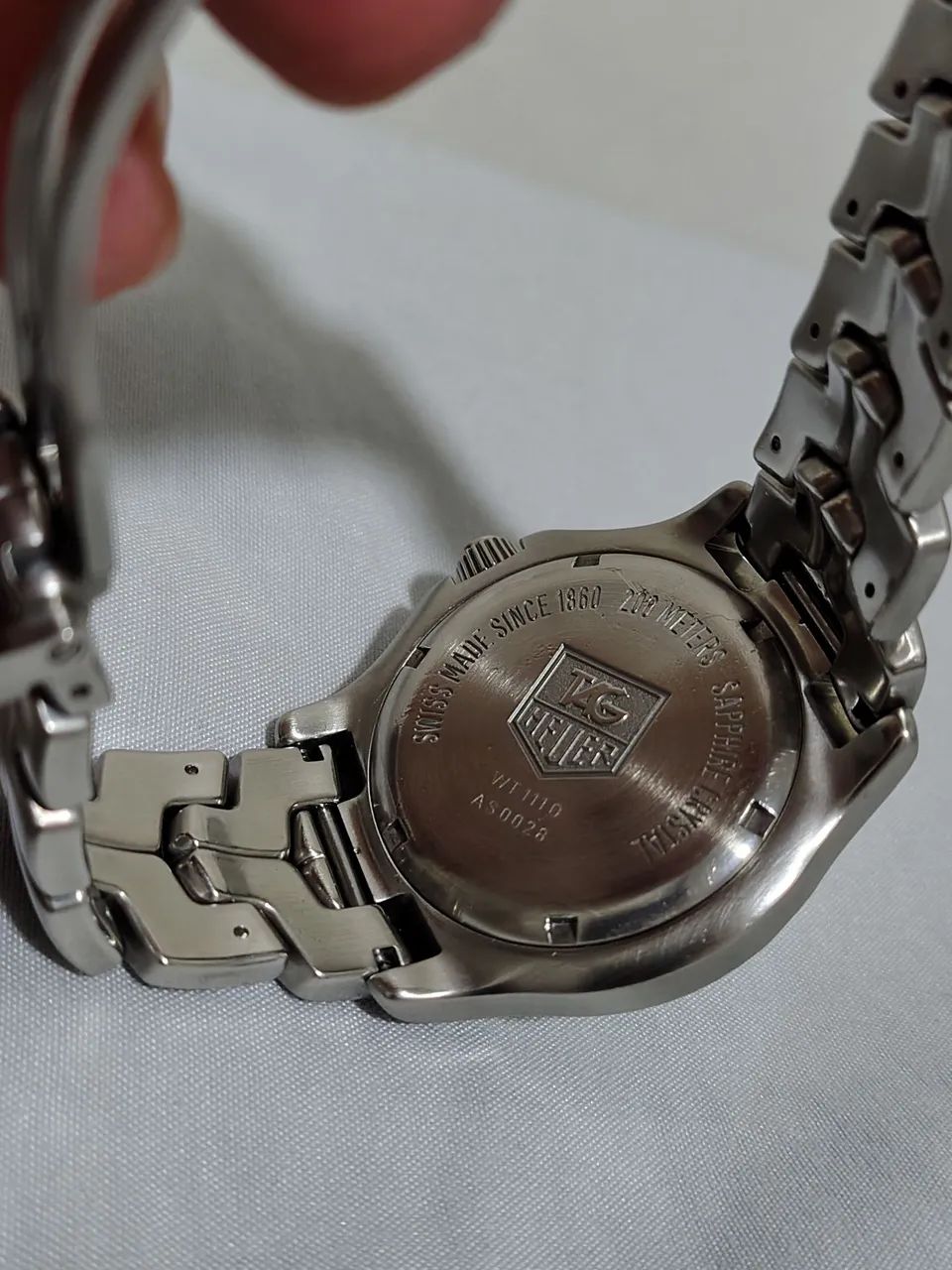 RELÓGIO TAG HEUER LINK! ZERADO! IMPECÁVEL  - Foto 4