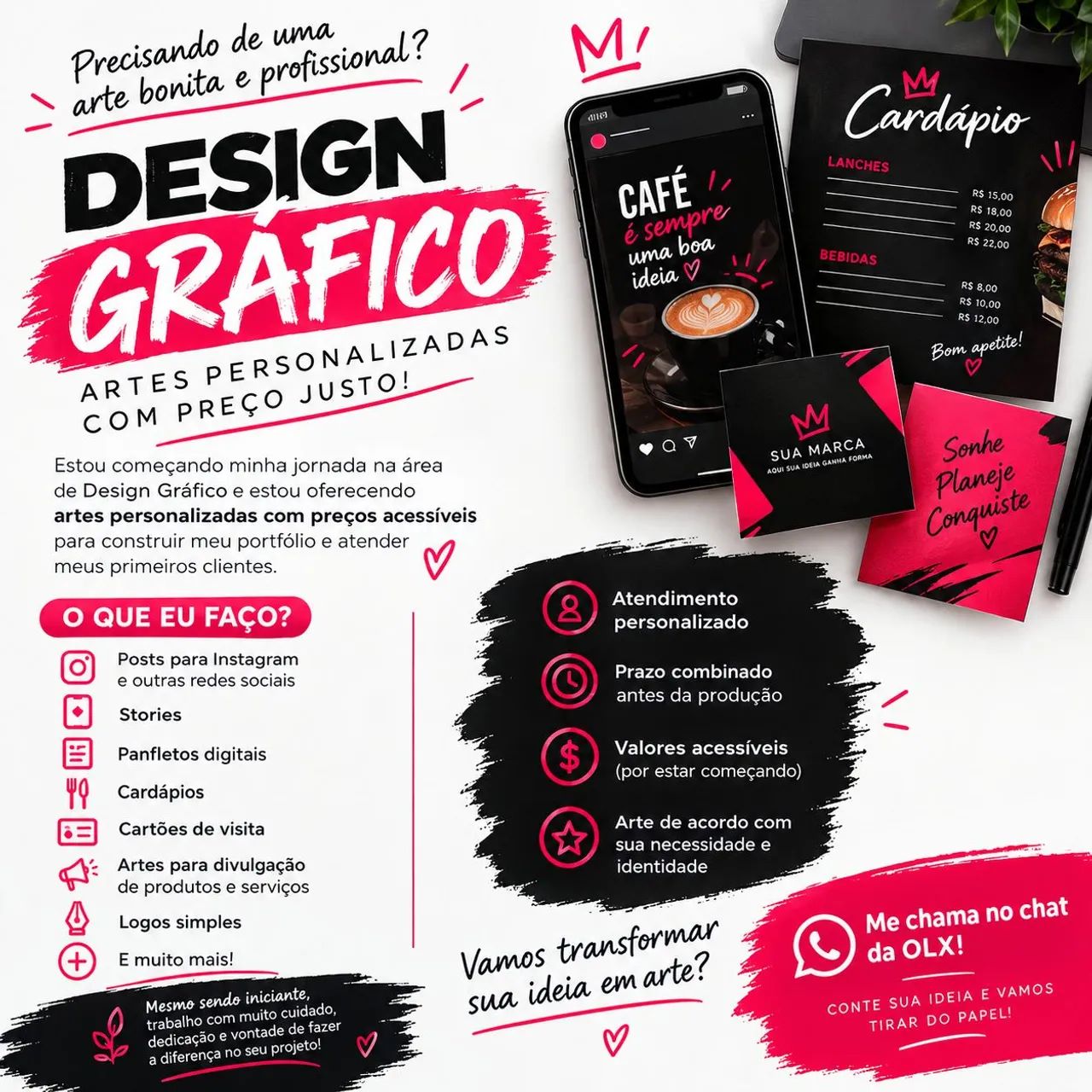 DESIGN GRÁFICO | ARTES PERSONALIZADAS