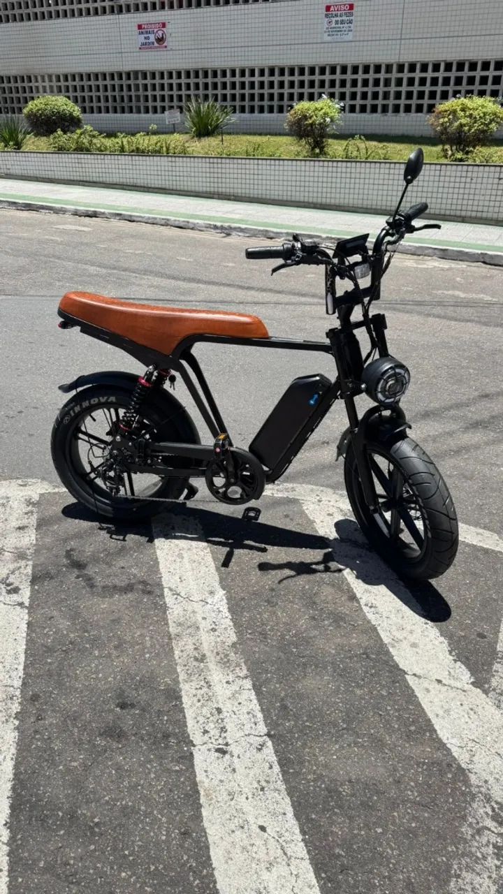 Bike elétrica V10 MAX 1000W -  1 ANO DE GARANTIA