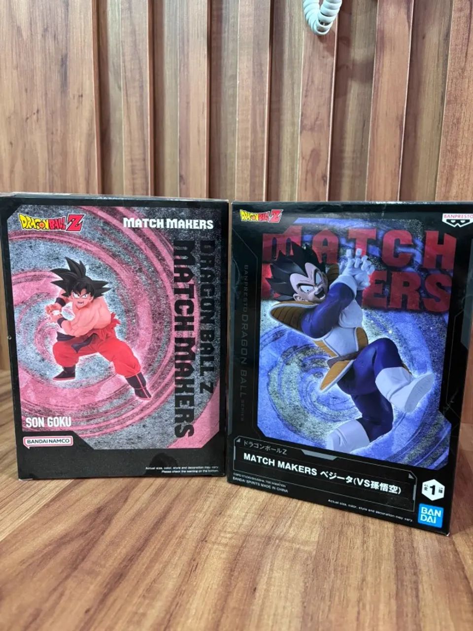 ORIGINAL - Goku e Vegeta - Match Makers - Dragon Ball Z - Branpresto - Foto 2
