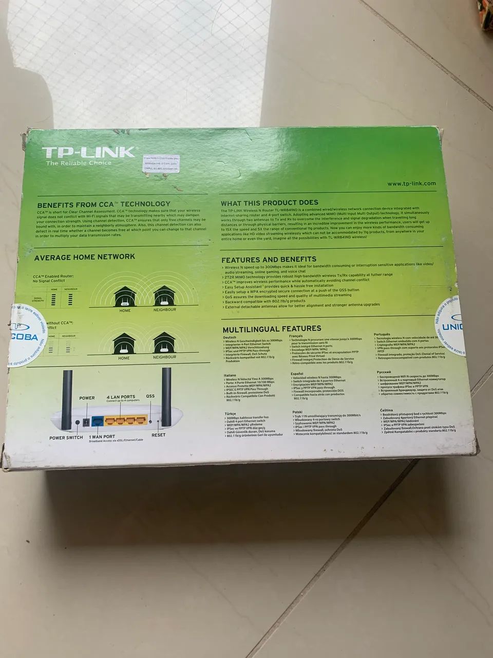 Roteador TP-Link TL-WR841ND - 300Mbps - Foto 4