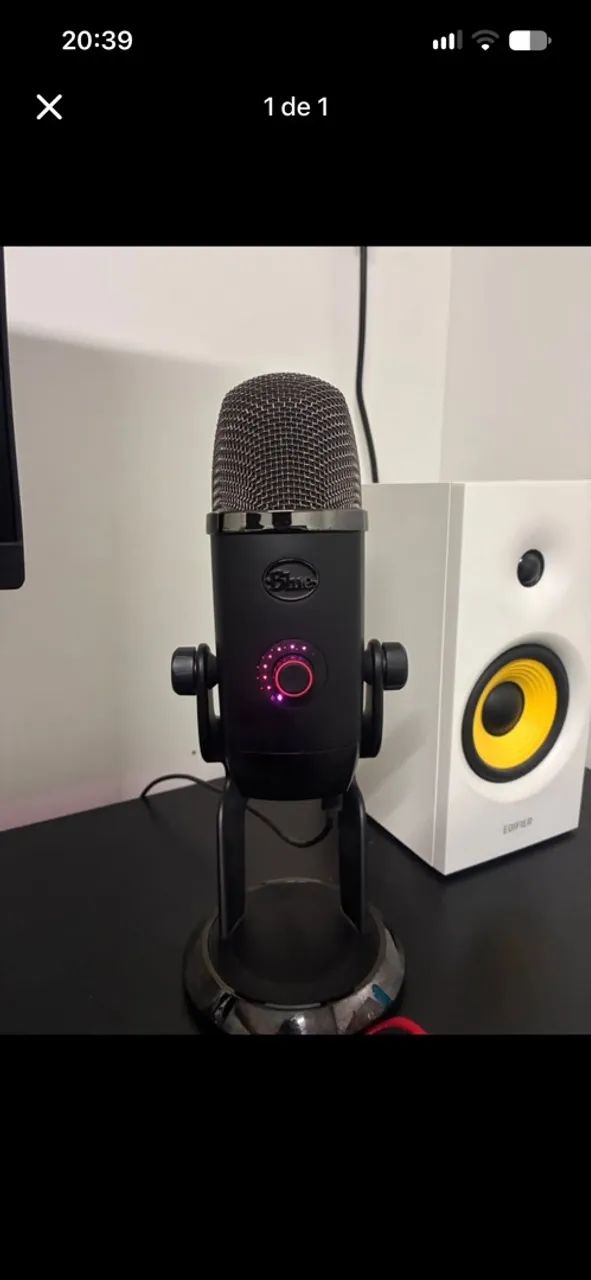 Microfone Blue Yeti X Condensador 