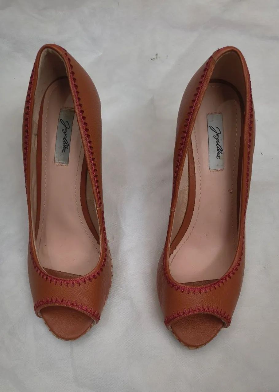 SAPATO PEEP TOE - JORGE ALEX - TAM. 39