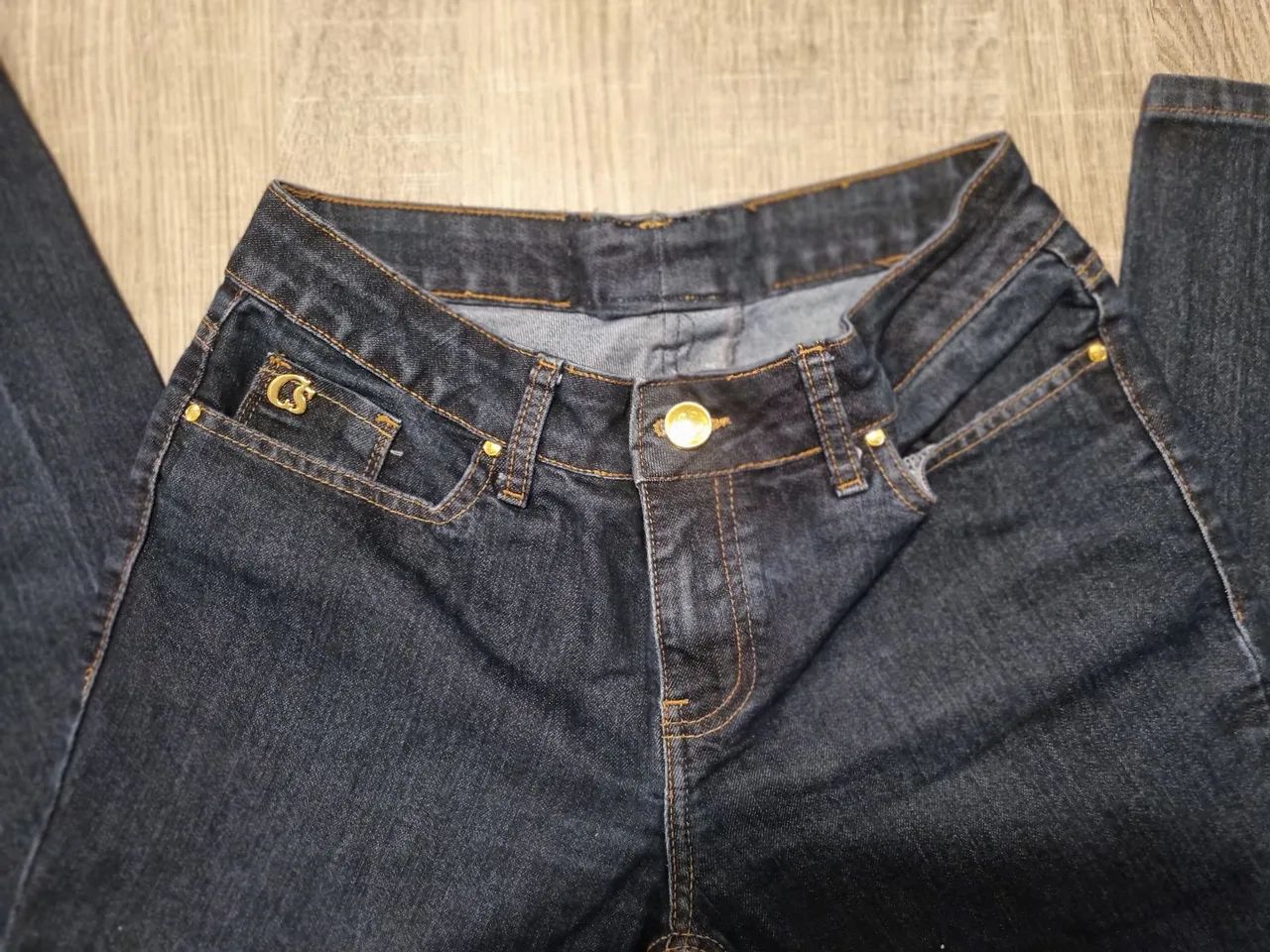 Calça Jeans Carmen Steffens feminina nº 38 - Foto 2