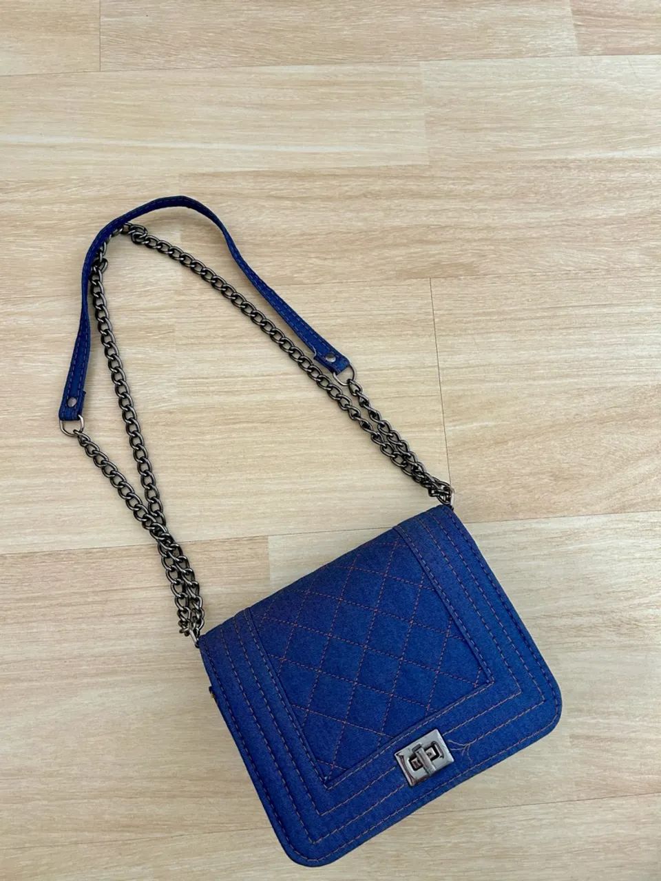 Bolsa Azul de Corrente 