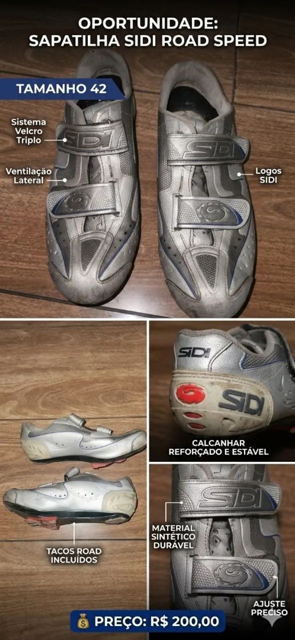 Sapatilha Road Speed SIDI 42