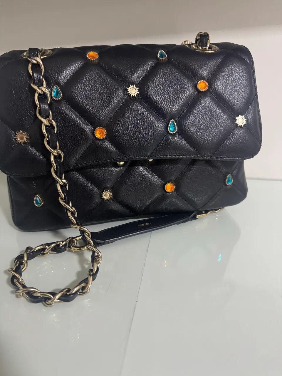 Bolsa Arezzo Nova Mizz Stones - Foto 4