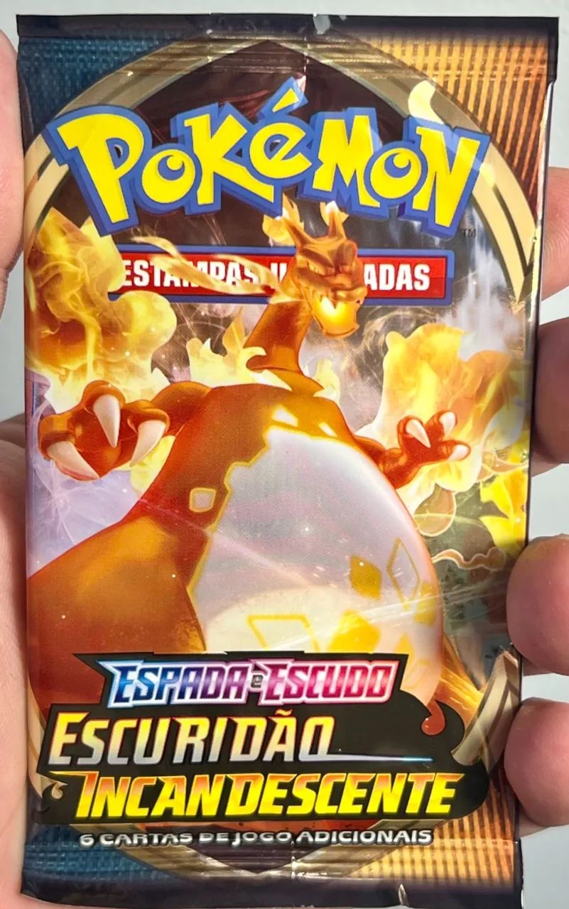4 Boosters de Escuridão Incandescente