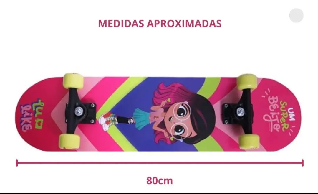 Skate infantil da Luluca